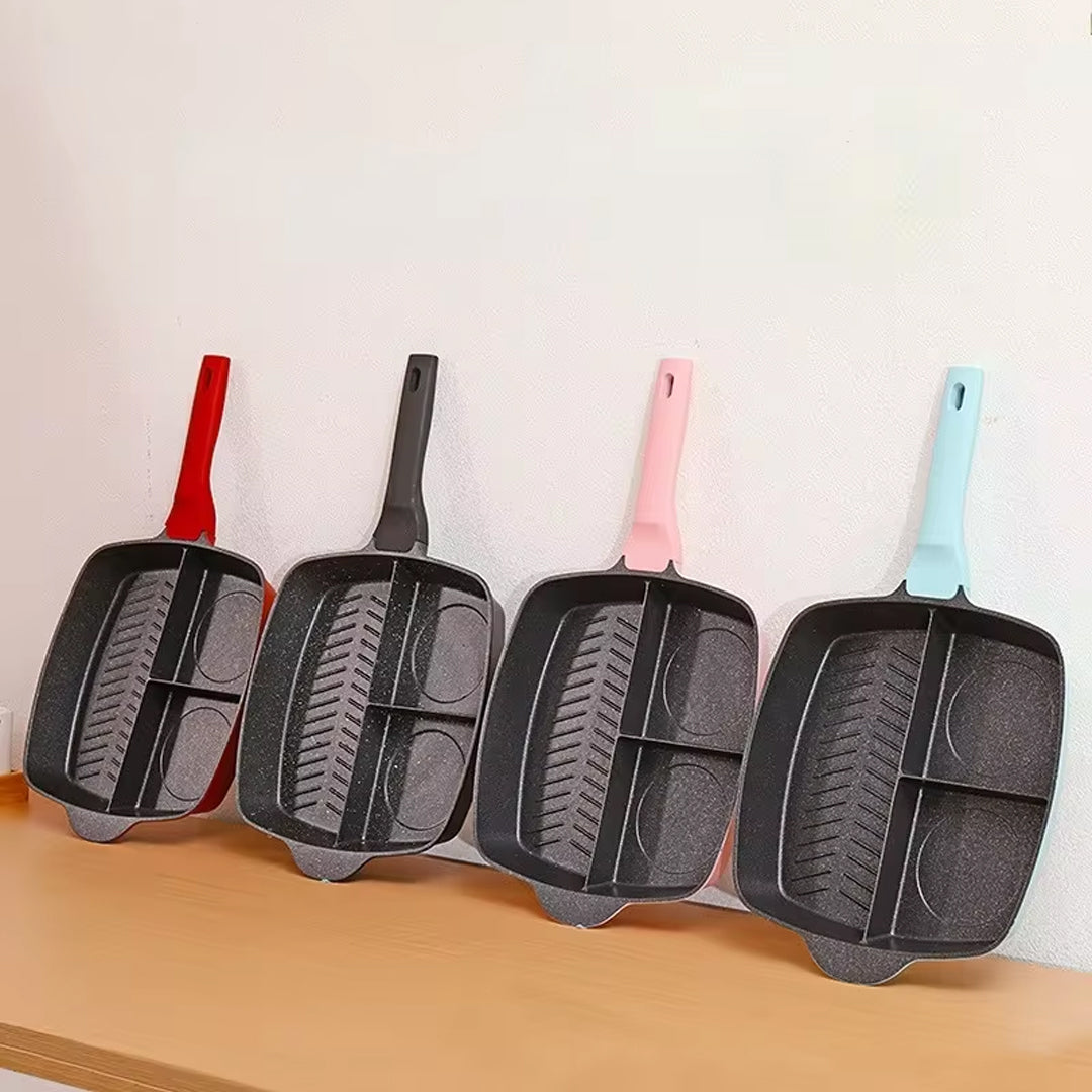 Multipurpose Non-Stick Breakfast Pan for Omelets and Eggs
