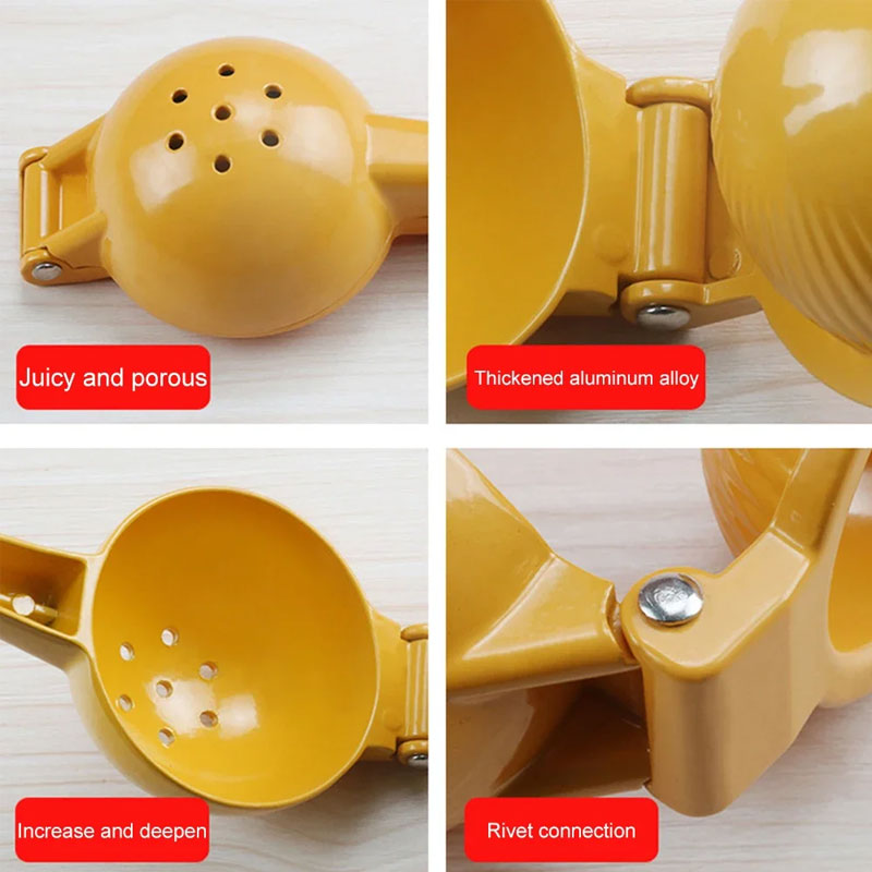 Handheld Lemon Squeezer for Effortless Citrus Juicing