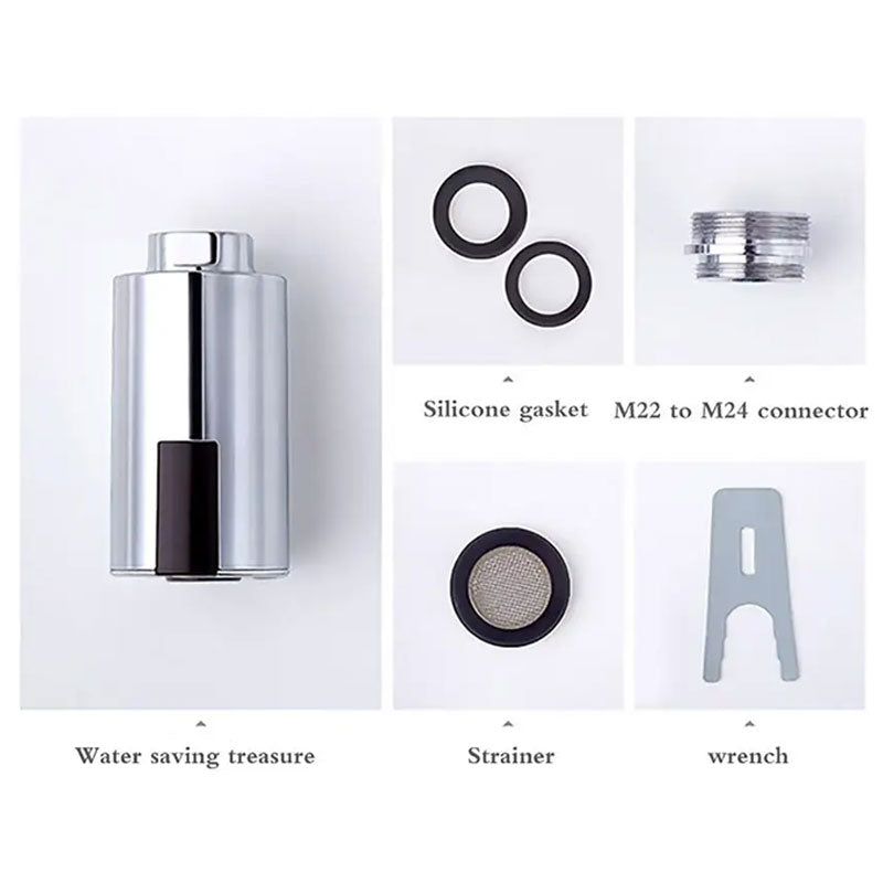 Intelligent Touchless Sensor Faucet with Automatic Water-Saving Feature