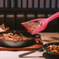 2-in-1 Nylon Flip Tongs and Egg Spatula for Cooking and Serving